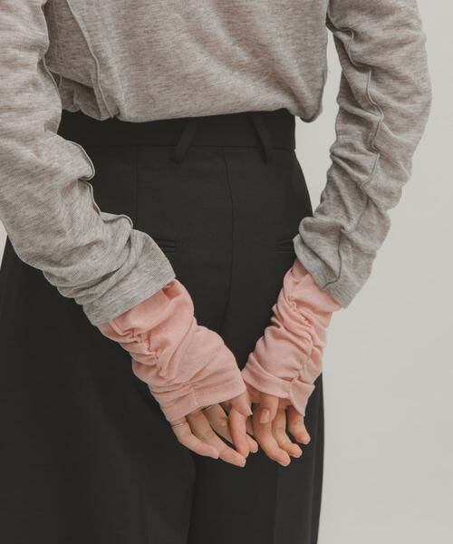 KBF / ケービーエフ Tシャツ | バイカラーレイヤードカットソー | 詳細28