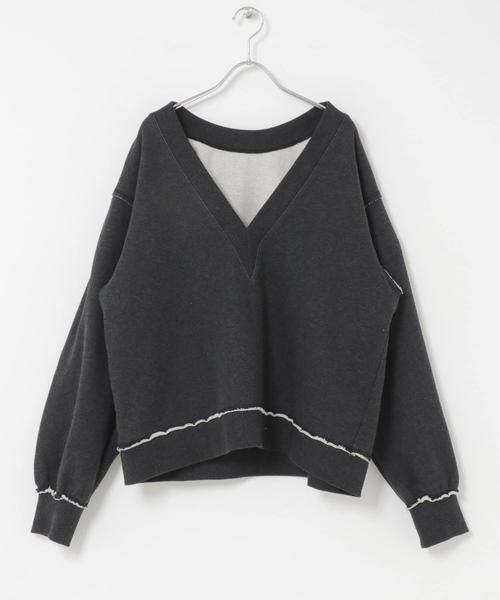 KBF / ケービーエフ Tシャツ | 2WAYルーズスウェット | 詳細8