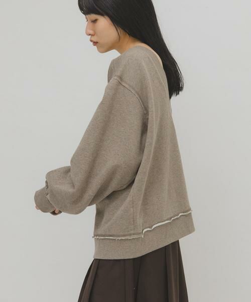 KBF / ケービーエフ Tシャツ | 2WAYルーズスウェット | 詳細20