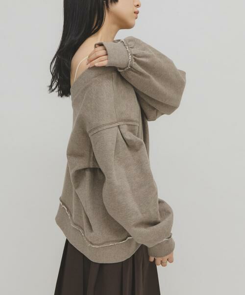 KBF / ケービーエフ Tシャツ | 2WAYルーズスウェット | 詳細21