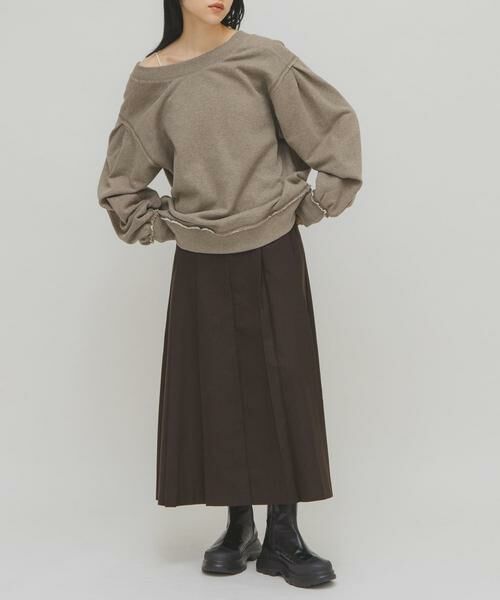 KBF / ケービーエフ Tシャツ | 2WAYルーズスウェット | 詳細22