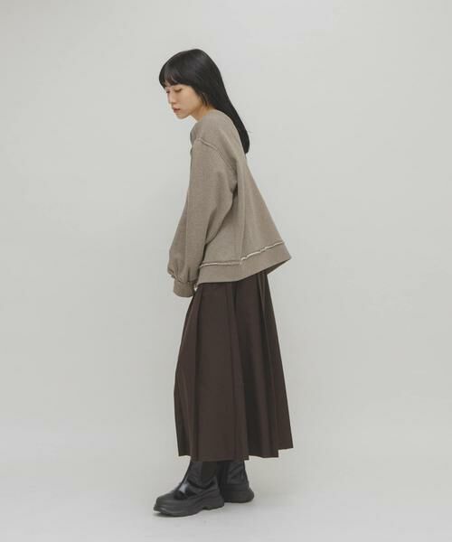 KBF / ケービーエフ Tシャツ | 2WAYルーズスウェット | 詳細23