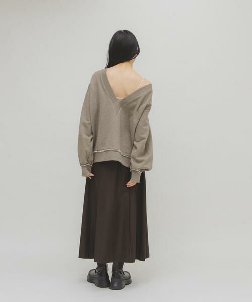 KBF / ケービーエフ Tシャツ | 2WAYルーズスウェット | 詳細24