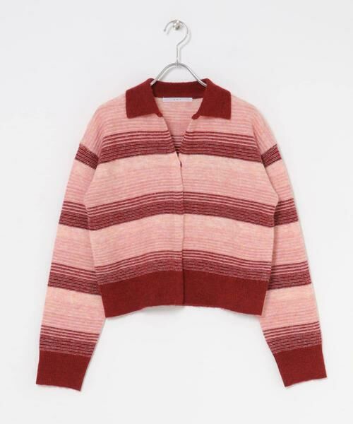 KBF / ケービーエフ カーディガン・ボレロ | グラデーションボーダーカーディガン | 詳細6