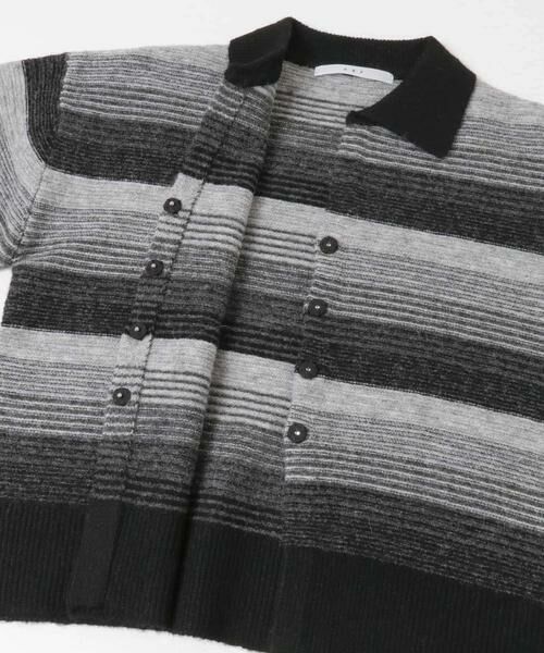 KBF / ケービーエフ カーディガン・ボレロ | グラデーションボーダーカーディガン | 詳細22