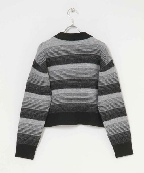 KBF / ケービーエフ カーディガン・ボレロ | グラデーションボーダーカーディガン | 詳細23