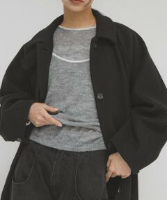 KBF / ケービーエフ ニット・セーター | バイカラーキャミレイヤードニット