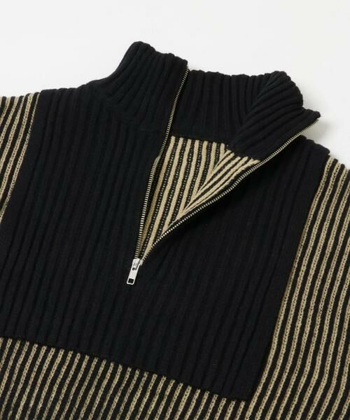 KBF / ケービーエフ ニット・セーター | レイヤードハーフZIPニット | 詳細26