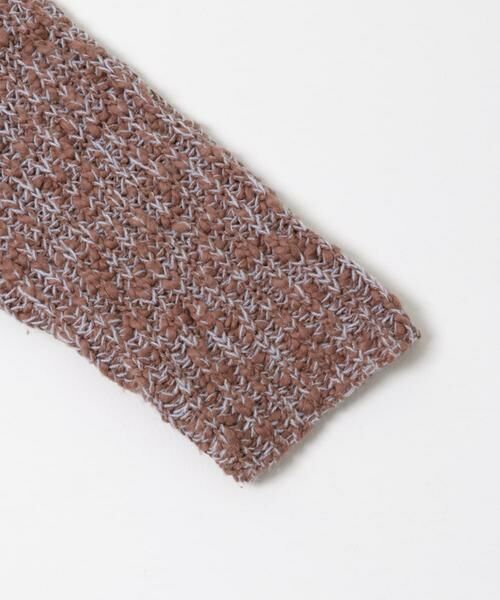 KBF / ケービーエフ ニット・セーター | スラブMIXショートカーディガン | 詳細9