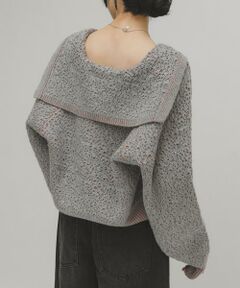 KBF / ケービーエフ ニット・セーター | JQセーラーカーディガン