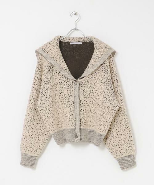 KBF / ケービーエフ ニット・セーター | JQセーラーカーディガン | 詳細8