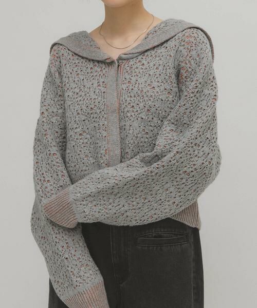 KBF / ケービーエフ ニット・セーター | JQセーラーカーディガン | 詳細15