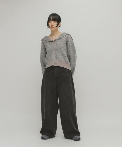 KBF / ケービーエフ ニット・セーター | JQセーラーカーディガン | 詳細17