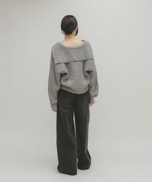 KBF / ケービーエフ ニット・セーター | JQセーラーカーディガン | 詳細19