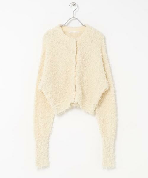 KBF / ケービーエフ ニット・セーター | チュールフリンジカーディガン | 詳細18