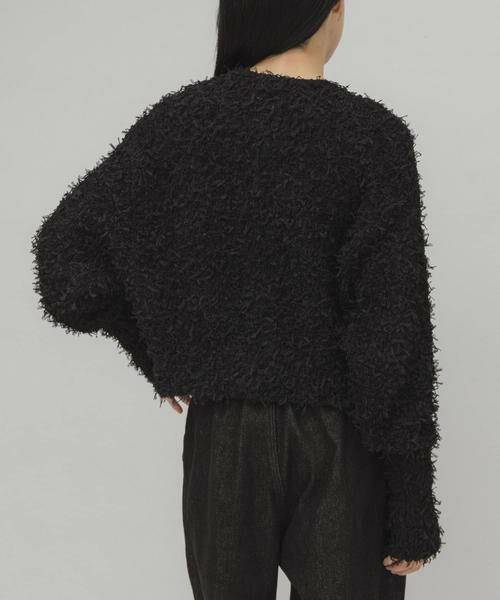 KBF / ケービーエフ ニット・セーター | チュールフリンジカーディガン | 詳細23