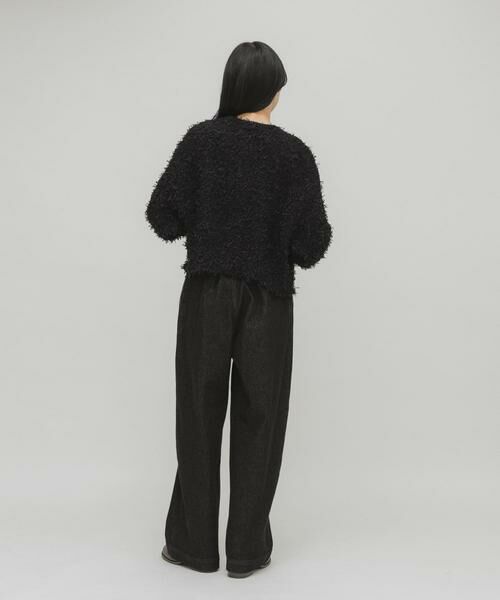 KBF / ケービーエフ ニット・セーター | チュールフリンジカーディガン | 詳細26