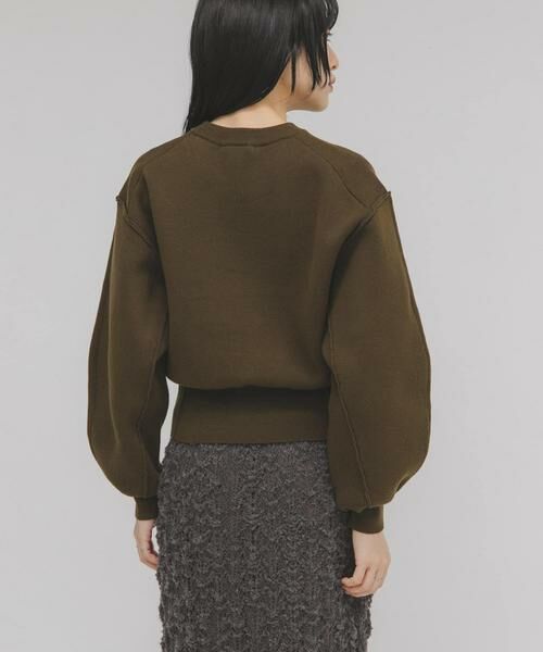 KBF / ケービーエフ ニット・セーター | スウェットライクニット | 詳細4