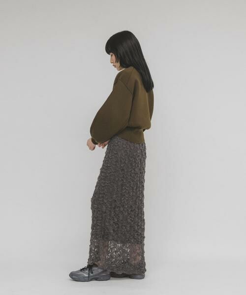 KBF / ケービーエフ ニット・セーター | スウェットライクニット | 詳細7