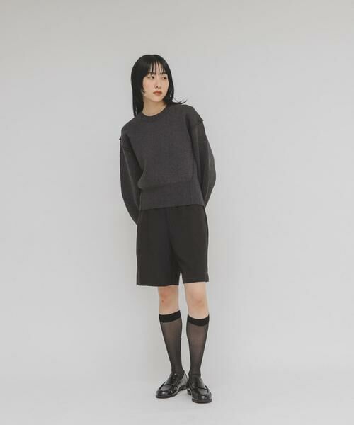 KBF / ケービーエフ ニット・セーター | スウェットライクニット | 詳細16