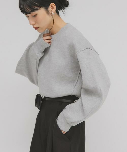 KBF / ケービーエフ ニット・セーター | スウェットライクニット | 詳細26