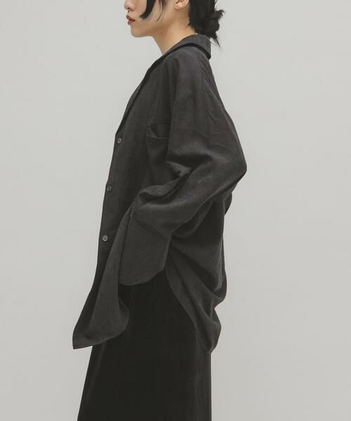KBF / ケービーエフ シャツ・ブラウス | ピーチスキンBIGシャツ | 詳細9