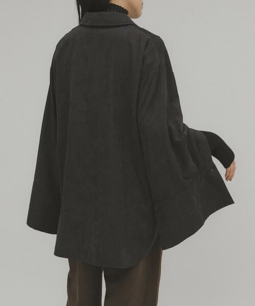 KBF / ケービーエフ シャツ・ブラウス | ピーチスキンBIGシャツ | 詳細10