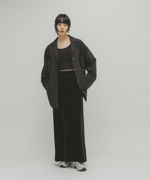 KBF / ケービーエフ シャツ・ブラウス | ピーチスキンBIGシャツ | 詳細13