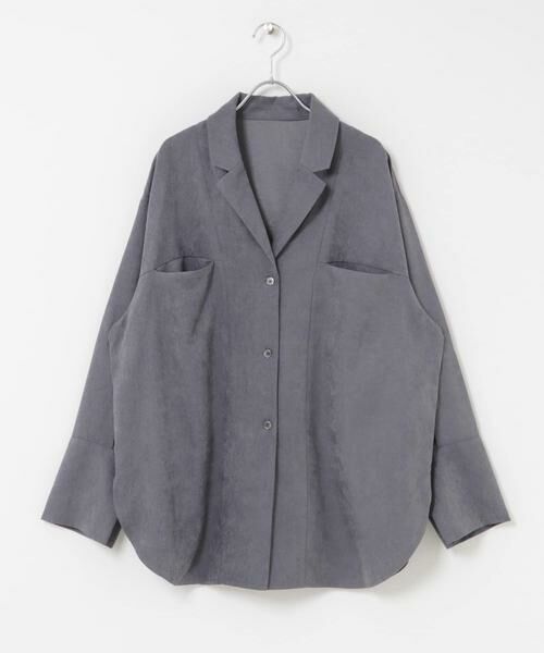 KBF / ケービーエフ シャツ・ブラウス | ピーチスキンBIGシャツ | 詳細28