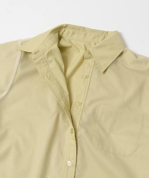 KBF / ケービーエフ シャツ・ブラウス | チュールレイヤードショートシャツ | 詳細9