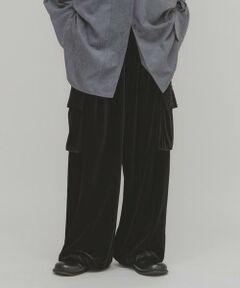 KBF / ケービーエフ その他パンツ | ベロアカーゴパンツ