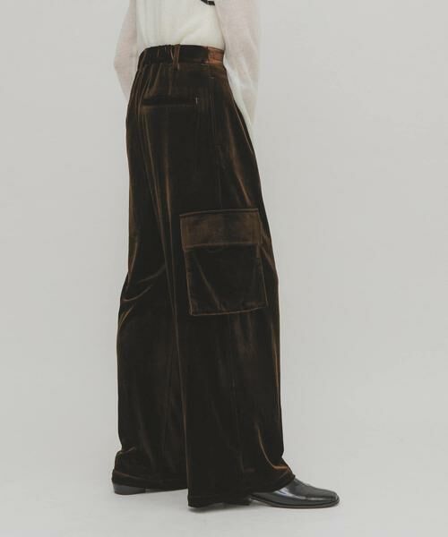 KBF / ケービーエフ その他パンツ | ベロアカーゴパンツ | 詳細5