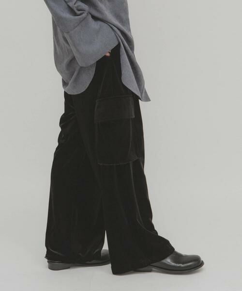 KBF / ケービーエフ その他パンツ | ベロアカーゴパンツ | 詳細15