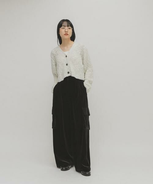 KBF / ケービーエフ その他パンツ | ベロアカーゴパンツ | 詳細20