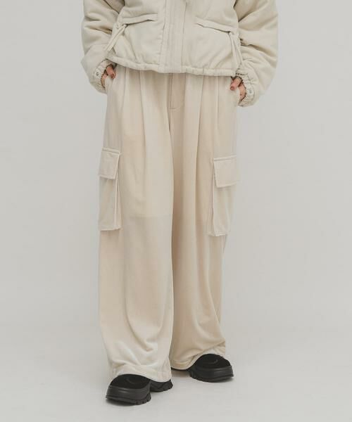 KBF / ケービーエフ その他パンツ | ベロアカーゴパンツ | 詳細24