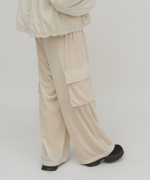 KBF / ケービーエフ その他パンツ | ベロアカーゴパンツ | 詳細25