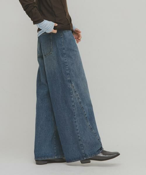 KBF / ケービーエフ デニムパンツ | WIDEレッグアジャストデニム | 詳細5