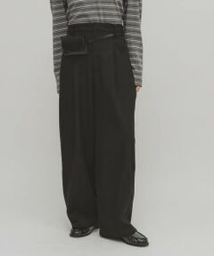 KBF / ケービーエフ その他パンツ | バレルレッグタックスラックス