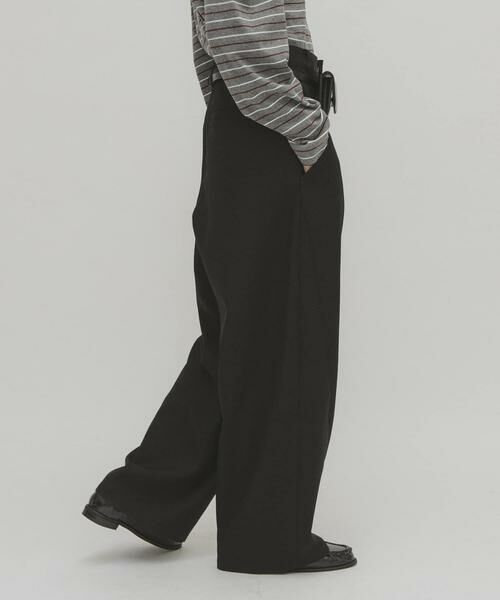 KBF / ケービーエフ その他パンツ | バレルレッグタックスラックス | 詳細13