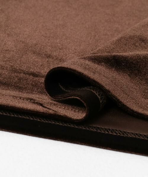 KBF / ケービーエフ スカート | ベロアナロースカート | 詳細9