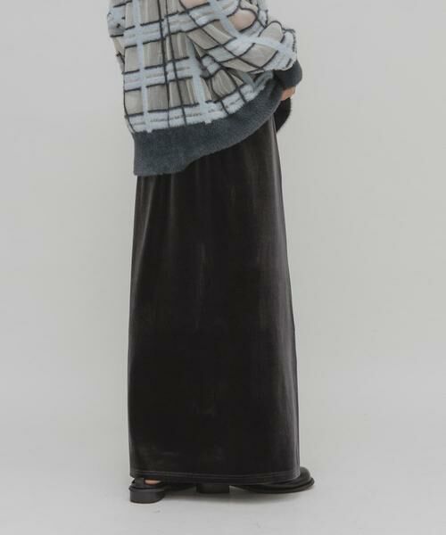 KBF / ケービーエフ スカート | ベロアナロースカート | 詳細20