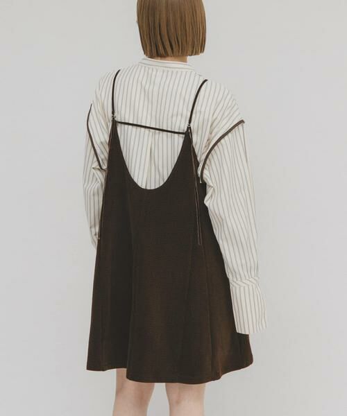 KBF / ケービーエフ ワンピース | モールリブミニキャミワンピース | 詳細3
