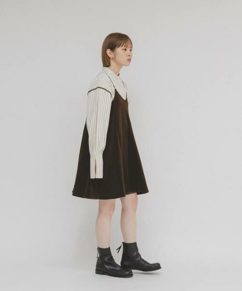 KBF / ケービーエフ ワンピース | モールリブミニキャミワンピース | 詳細5