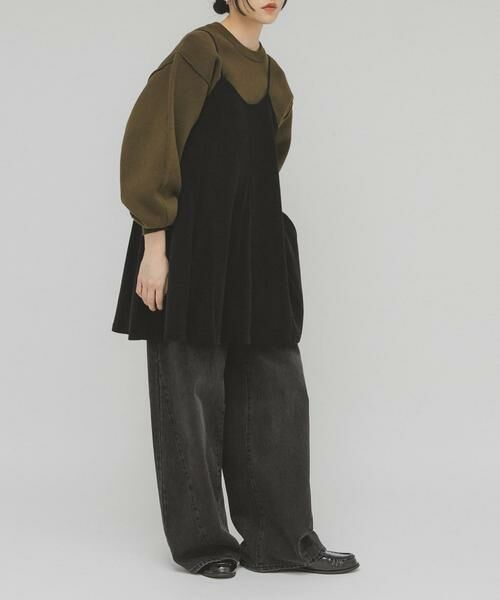 KBF / ケービーエフ ワンピース | モールリブミニキャミワンピース | 詳細11