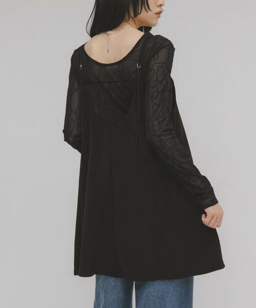 KBF / ケービーエフ ワンピース | モールリブミニキャミワンピース | 詳細12