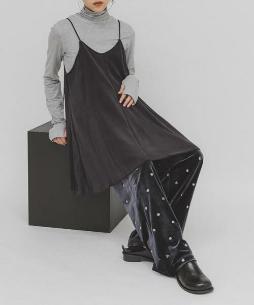 KBF / ケービーエフ ワンピース | モールリブミニキャミワンピース | 詳細21