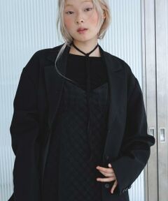 KBF / ケービーエフ ワンピース | チェックコーデュロイキャミワンピース