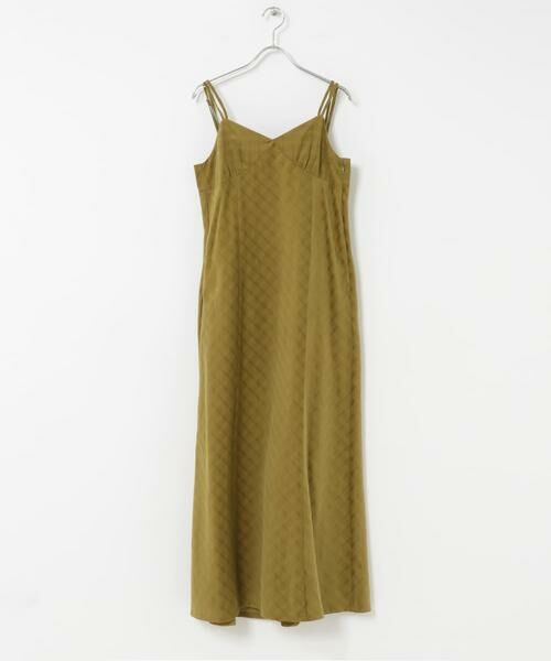 KBF / ケービーエフ ワンピース | チェックコーデュロイキャミワンピース | 詳細7