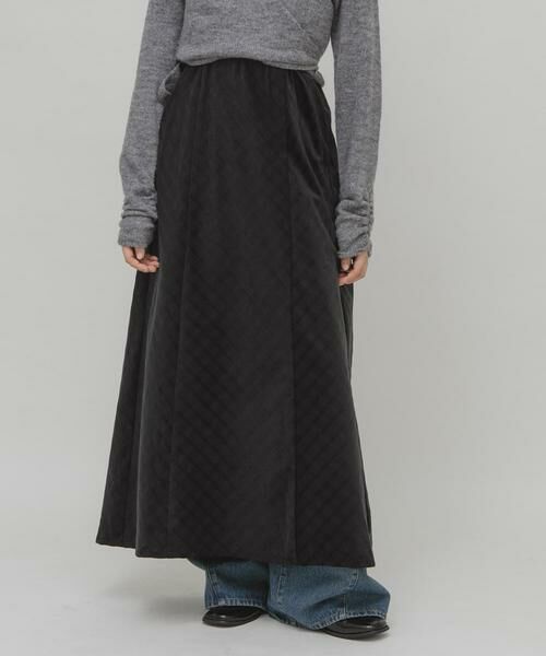 KBF / ケービーエフ ワンピース | チェックコーデュロイキャミワンピース | 詳細25