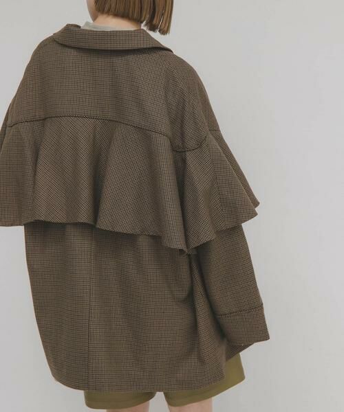 KBF / ケービーエフ その他アウター | フリルディティールフレアジャケット | 詳細3